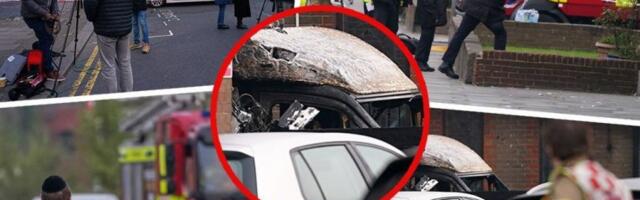 DRAMA U PRESTONICI: Zapaljena vozila jevrejske hitne pomoći, čule se glasne EKSPLOZIJE, policija traga za napadačima! (FOTO, VIDEO)