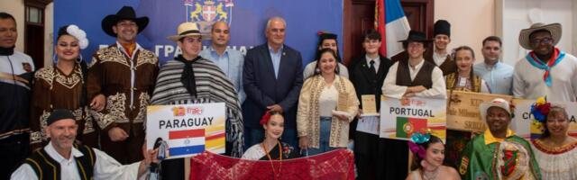 U Gradskoj upravi upriličen prijem za učesnike “Etnofesta“