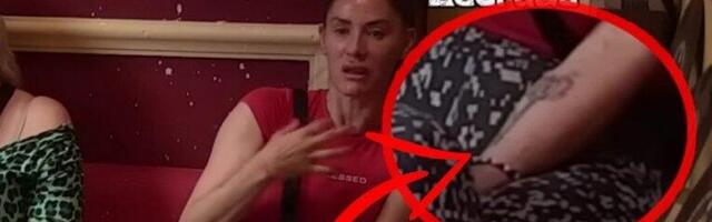 ANA ĆURČIĆ PRVI PUT U ZADRUZI POKAZALA TETOVAŽU POVEĆENU ZVEZDANU: Pred Slavnićem se skinula i šokrala gledaoce! (VIDEO)