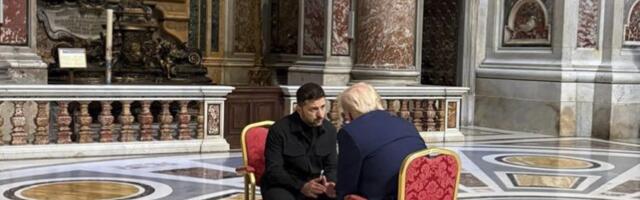"VOLEO BIH DA TO UČINIŠ, ALI NE NA OVAJ NAČIN": Čitač usana otkrio o čemu su pričali Tramp i Zelenski pred sahranu pape Franje