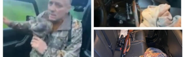 VIŠESTRUKI POVRATNIK UHVAĆEN NA DELU! Gastarbajter iz Švedske poneo i prigušivač u krivolov da ga ne bi uhvatili dok ubija! (FOTO/VIDEO)