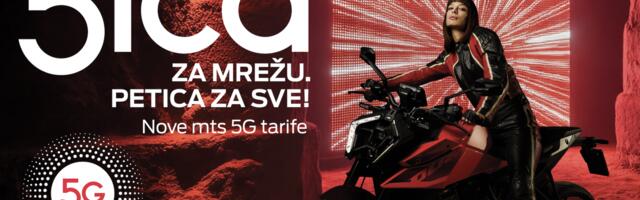 mts PREDSTAVLJA 5G MOBILNU MREŽU KORISNICIMA mts-a NA RASPOLAGANJU 5G POSTPEJD TARIFE I SJAJNE PROMOCIJE