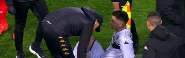 Peh za crno-bele: Povredio se Saša Zdjelar!