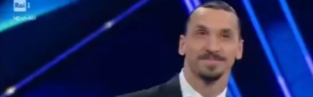 ZAPALIO REGION Zlatan Ibrahimović izašao na "Sanremo" uz pesmu Nade Topčagić "Jutro je" (VIDEO)