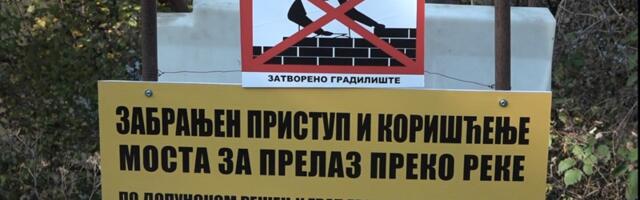 Покрадене табле о забрани преласка