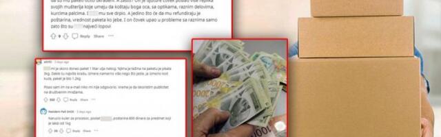 KAKAV BEZOBRAZLUK! PA, DA LI JE REALNO DA ZA OVU USLUGU UZMU 1.700 DINARA?! Srbi se žale na lopovluk kurirskih službi