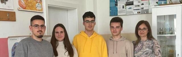 Četiri učenika Biljane Šušulić plasirala se na Republičko takmičenje iz biologije