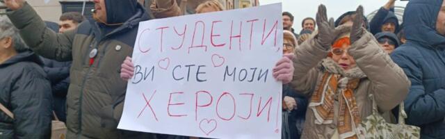 Protestima u Vranju i Pirotu obeležava se Dan studenata