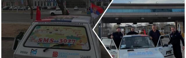 Na Veliki petak stigli u Peking! Marko, Mladen i Nemanja vozili "jugo" 11.500 km da bi prikupili 200.000 evra za Institu za neonatologiju