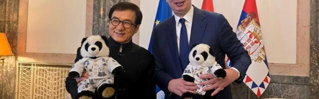 Vučić sa Džekijem Čenom, novim ambasadorom EXPO (FOTO)