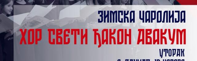 Koncert hora Sveti Đakon Avakum sutra na Tragu Radomira Putnika