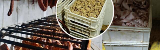 PRODAVAO MESO BEZ DOKUMENTACIJE! Policija uhapsila vlasnika i zaplenila preko OSAM TONA mesnatih proizvoda! (FOTO)