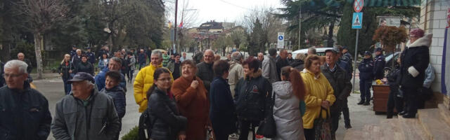 Protest radnika „Koštane“ u Vranju: Kontakt u Vladi Srbije poslepraznika