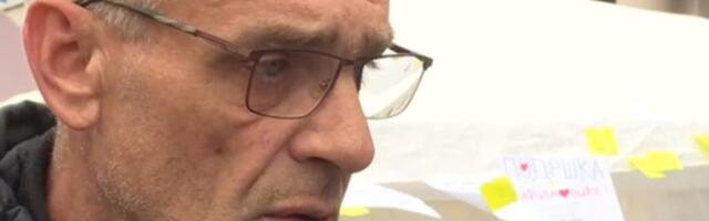 U Novom Sadu protest podrške prevozniku Jaćimoviću