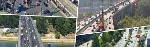 Pokvareni auto na Gazeli nakratko usporio saobraćaj: Odmori ispraznili Beograd, ulice poluprazne, nema kolona! FOTO