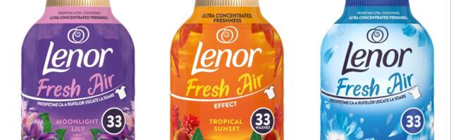 Lenor Fresh Air će vas oduševiti – svežina veša kao da je osušen na otvorenom, čak i prilikom sušenja u zatvorenom prostoru!