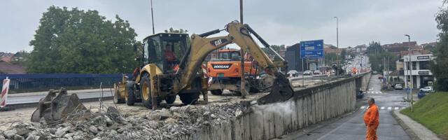 U toku rekonstrukcija Sušičkog mosta u Kragujevcu, radovi traju narednih 120 dana