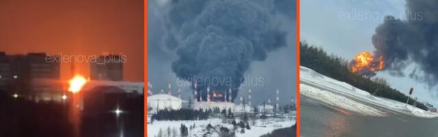 Eksplozija potresla veliko naftno postrojenje u Rusiji