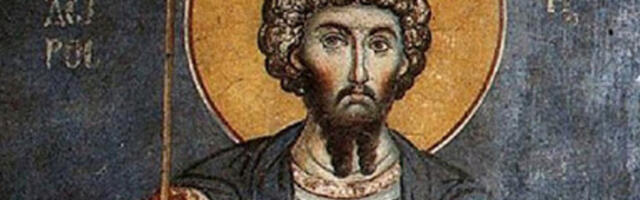 NJEGOVE MOŠTI NALAZE SE U NOVOM HOPOVU NA FRUŠKOJ GORI! Srpska pravoslavna crkva danas slavi Svetog Teodora Tirona