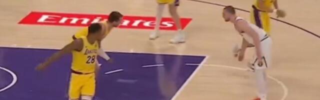 "Udario si me u k***c": Luka Dončić doživeo bolan momenat protiv Jokića, žalio se, a TV kamere sve snimile