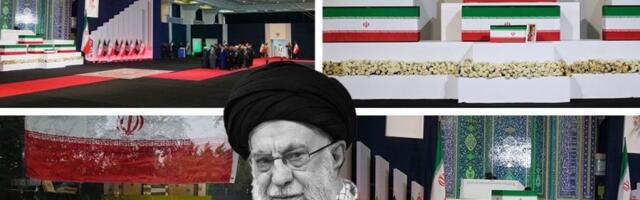 IZLOŽEN KOVČEG UBIJENOG VRHOVNOG VOĐE ALIJA HAMNEIJA: Iran se sprema za najveću sahranu u istoriji (FOTO, VIDEO)