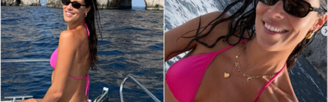 Ana Ivanović zapalila Kapri: Roze bikini otkrio izvajanu figuru, pa usledilo izdanje za noćni izlazak (FOTO)