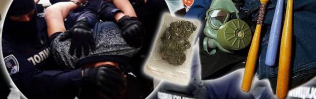 PRIVEDENO PET MALOLETNIH “CRVENIH ĐAVOLA” Na dogovorenu tuču sa "Delijama" poneli noževe, bokser, lance i letve