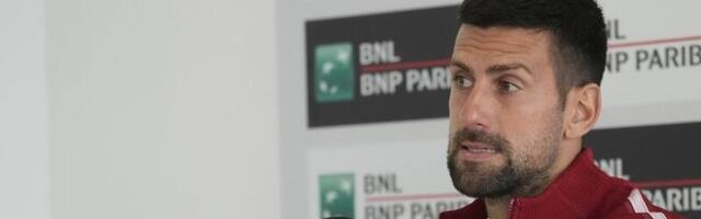 Novak jasan pred Rim: Imam visoke ambicije, zadovoljan kako sam trenirao!