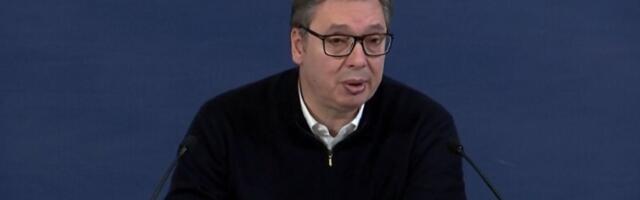 Vučić izbacio sa konferencije reportera RTS-a: Imao bedž s krvavom šakom (VIDEO)