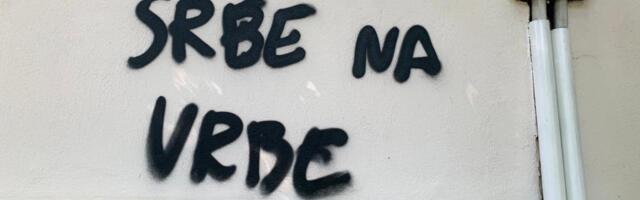 U srpskom selu Glušci ispisani ustaški simboli i grafiti “Srbe na vrbe”