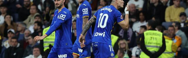 Ridiger kolenom u glavu, Satrijano iz kolena u mrežu! Hetafe slavio na "Bernabeuu" posle 18 godina i odveo Barsu na plus četiri /VIDEO/