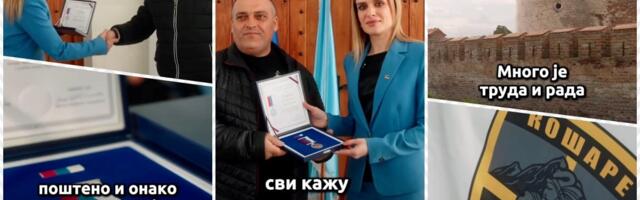 DA SE PODSETIMO ŠTA BRANIMO I ČUVAMO, HVALA ŠTO STE SAČUVALI SRBIJU: Ministarka Stamenkovski uručila boračke spomenice na tvrđavi Fetislam