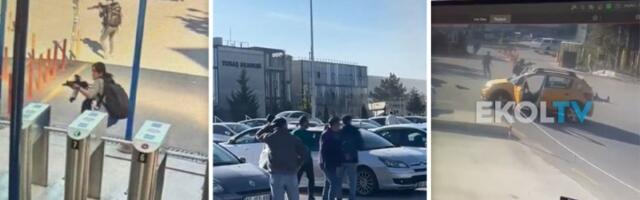 Snimci teroriste: Naoružan hteo da upadne u vojni objekat (FOTO, VIDEO)