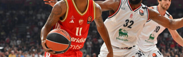 LOŠ START ZVEZDE MERIDIANBET U EVROLIGI! Olimpija Milano odnela pobedu u Beogradskoj areni!