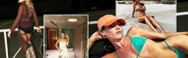 (FOTO/VIDEO) Njene obnažene grudi je videla cela Srbija: Svi bruje o seksi Isidori koja igra tenis u štiklama