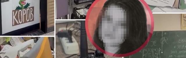 KRŠ I LOM! Pogledajte šta je policija zatekla na Filozofskom fakultetu nakon tragedije: Obuća, dušeci, smeće... (VIDEO)