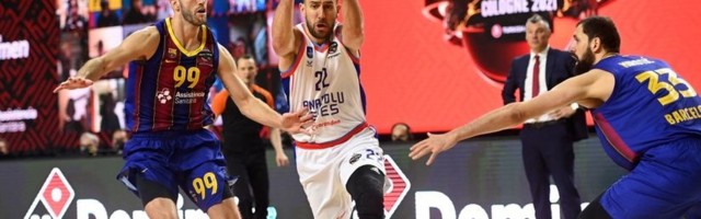 Strašno finale, MVP Micić popeo Efes na krov Evrope!
