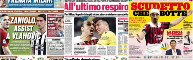 Buongiorno Italia: Trka za Skudeto - Milan je prvi, Napoli igra najbolji fudbal, a Interu najpovoljniji kalendar