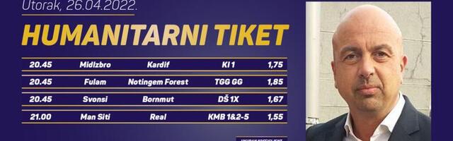 Humanitarni tiket u podne: Nebojša Ilić tipuje za lečenje Vasilija Uroševića