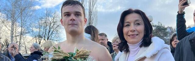 Vasilije Janić pobednik plivanja za Časni krst
