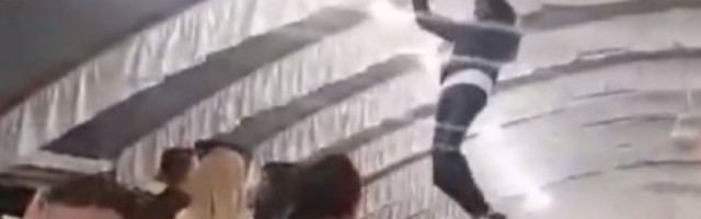 HIT NA SVADBI! Momak LETEO NAD GOSTIMA, kao SPAJDERMEN, a razlog će vas ŠOKIRATI! Ovaj SNIMAK JE ZAPALIO INTERNET! (VIDEO)