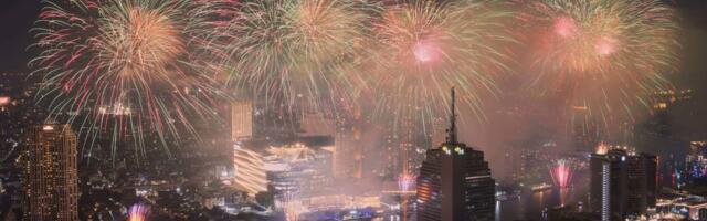 Vatrometi, dronovi, baloni... Ovako su Moskva, Kairo, Seul, Peking dočekali Novu godinu