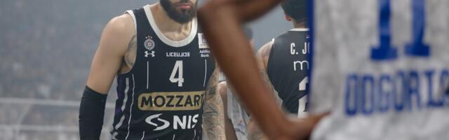 Evo gde možete da gledate uživo TV prenos meča Partizan - Budućnost u TOP 8 ABA lige