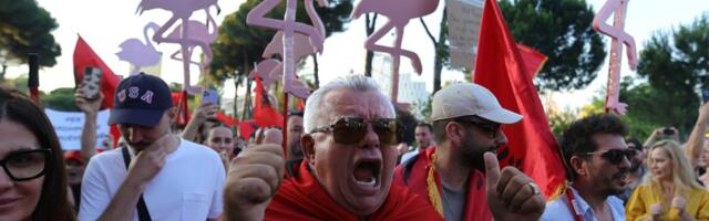 FLAMINGO REVOLUCIJA Novi protesti u Tirani: Ediju Rami sad krivi Albanaci iz regiona