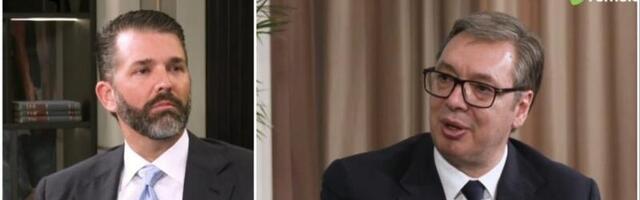 SPEKTAKULARNO! Donald Tramp Junior sa predsednikom Srbije Aleksandrom Vučićem - pogledajte podkast (VIDEO)