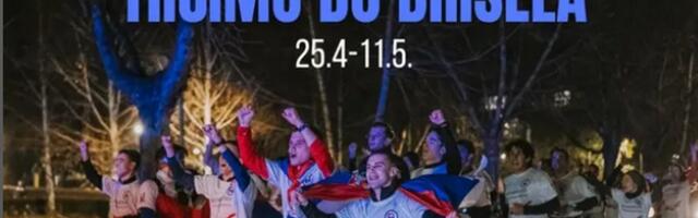 Studenti najavili da će trčati do Brisela