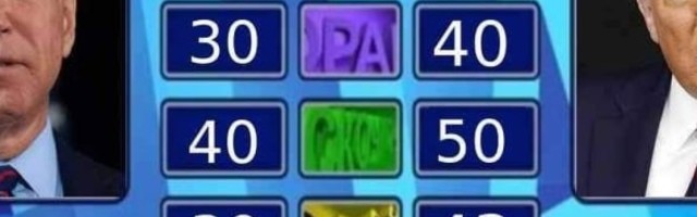 Tramp i Bajden kao crveni i plavi takmičar, umesto glasova ređaju skočka! (FOTO)