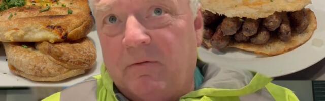 Amerikanca razočarala sarma, a onda je rešio da proba ćevape i burek: Morali da mu objasne kako se jede, njegova reakcija sve govori (VIDEO)