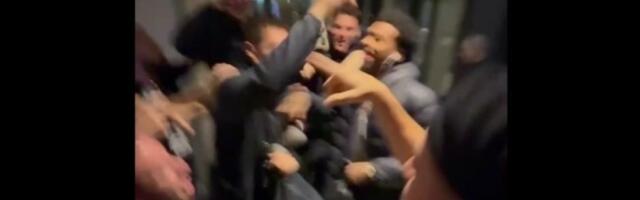 Grobari sačekali košarkaše u hotelu, a onda... (VIDEO)