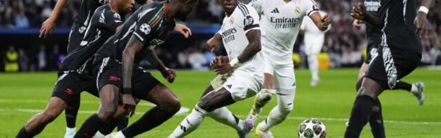 REAL NEMOĆAN ISPAO IZ LIGE ŠAMPIONA: Arsenal održao čas fudbala Kralju